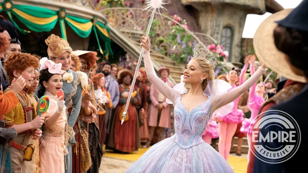 get-1024x576 "Wicked: Parte 2" - Nova Foto de Ariana Grande como Glinda Revela Momento Crucial