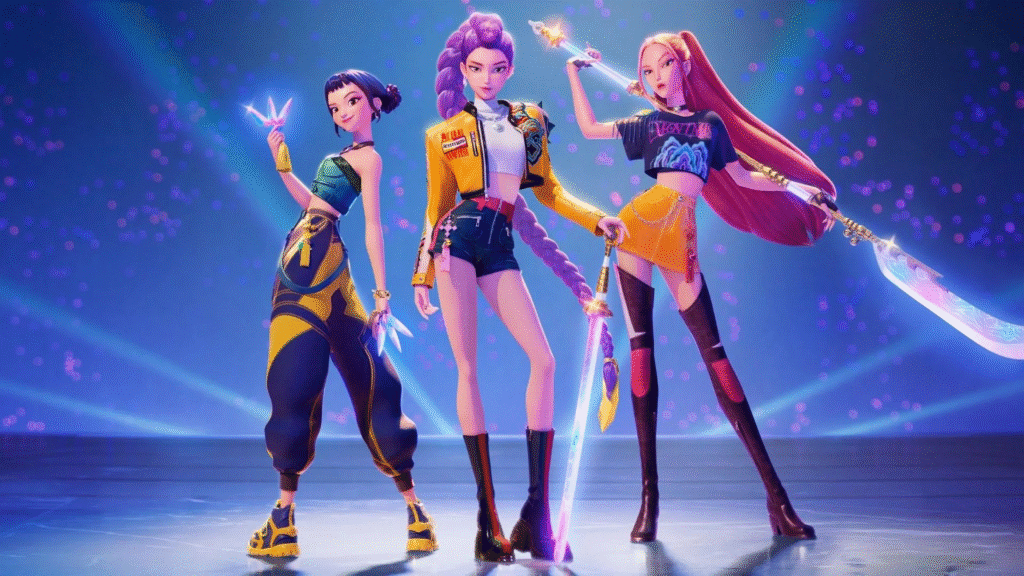 image-219-1024x576 "Guerreiras do K-Pop" Faz História e se Torna o Filme Mais Assistido da Netflix