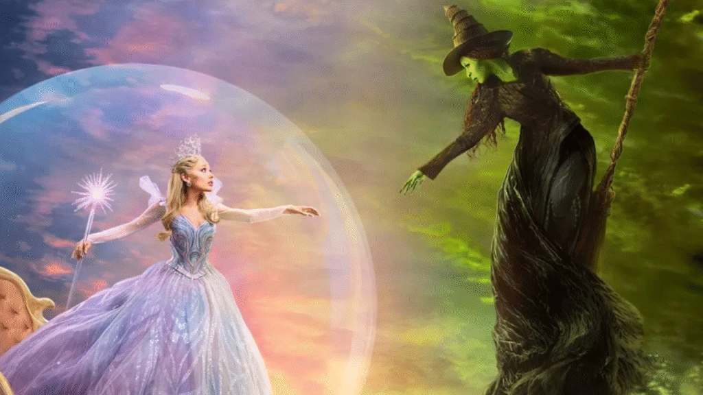 image-489-1024x576 Wicked: Parte 2 - Nova Imagem Revela Elphaba e Glinda Prontas Para a Guerra em Oz