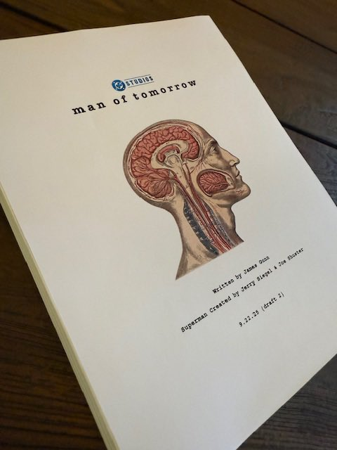 image-515 Superman: James Gunn Provoca Chegada de Brainiac com Imagem Misteriosa do Roteiro