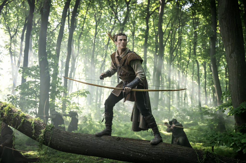 image-546-1024x682 Robin Hood: Nova Série da MGM+ Promete Versão Sombria e Realista do Herói em Trailer Impactante