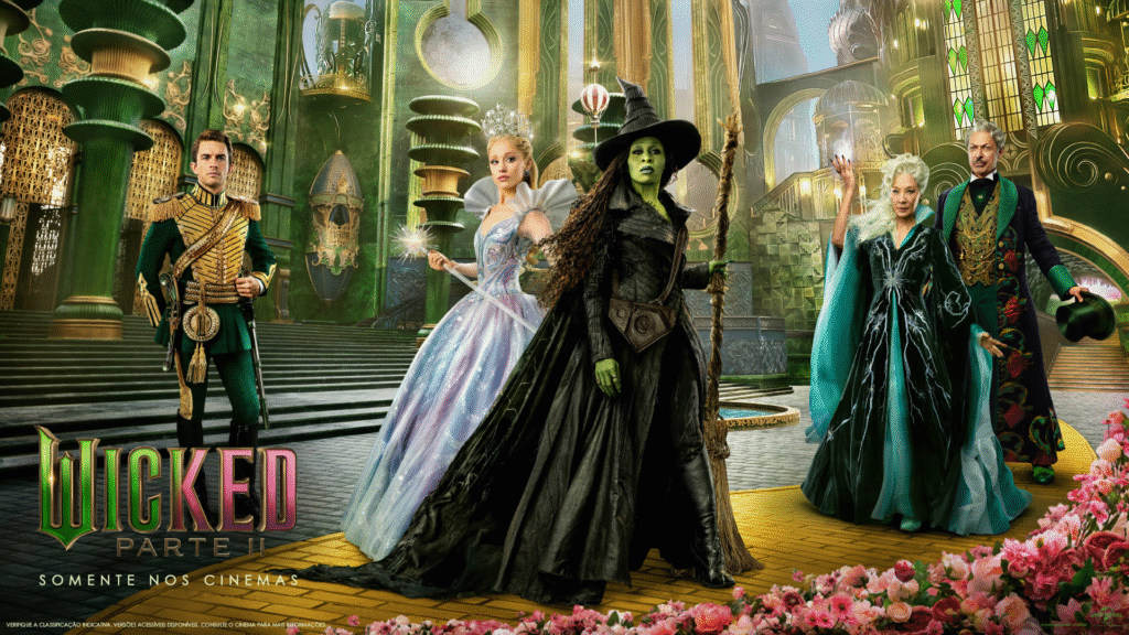 "Wicked Parte 2": Trailer Final Revela Cenas Épicas e Prepara o Terreno para a Conclusão da Saga
