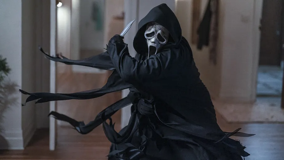 image Pânico 7: Primeiro Pôster Oficial Marca o Retorno Sangrento de Sidney Prescott