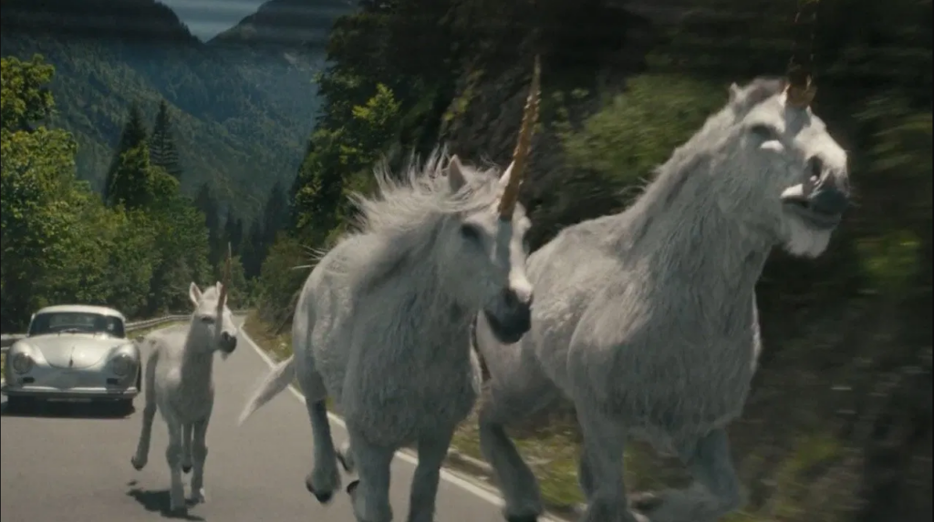 image-47 A Morte de um Unicórnio: O Delírio da A24 com Jenna Ortega Chegou ao Prime Video