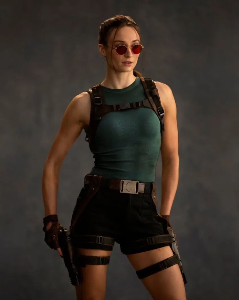 image-98-819x1024 Sophie Turner em Tomb Raider: O visual épico da nova Lara Croft