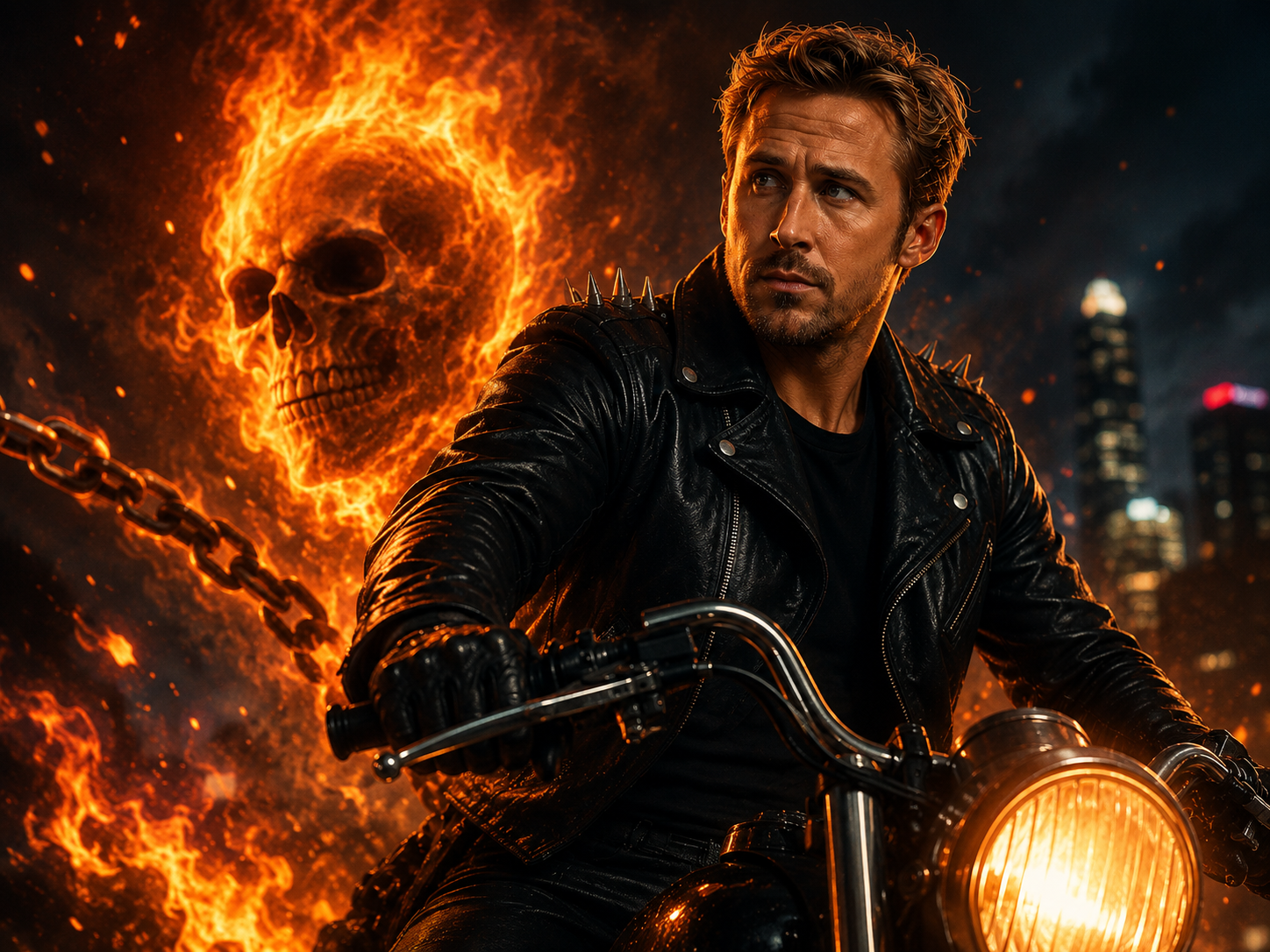 Ryan Gosling Motoqueiro Fantasma: O Novo Espírito da Vingança do MCU Chega em 2028
