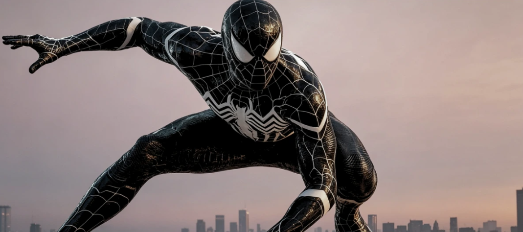 traje preto do Homem-Aranha